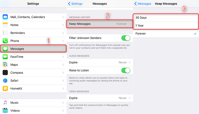 how to clear iphone imessage gif search