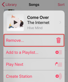 How to Delete Music from iPhone But Not iTunes via Music App