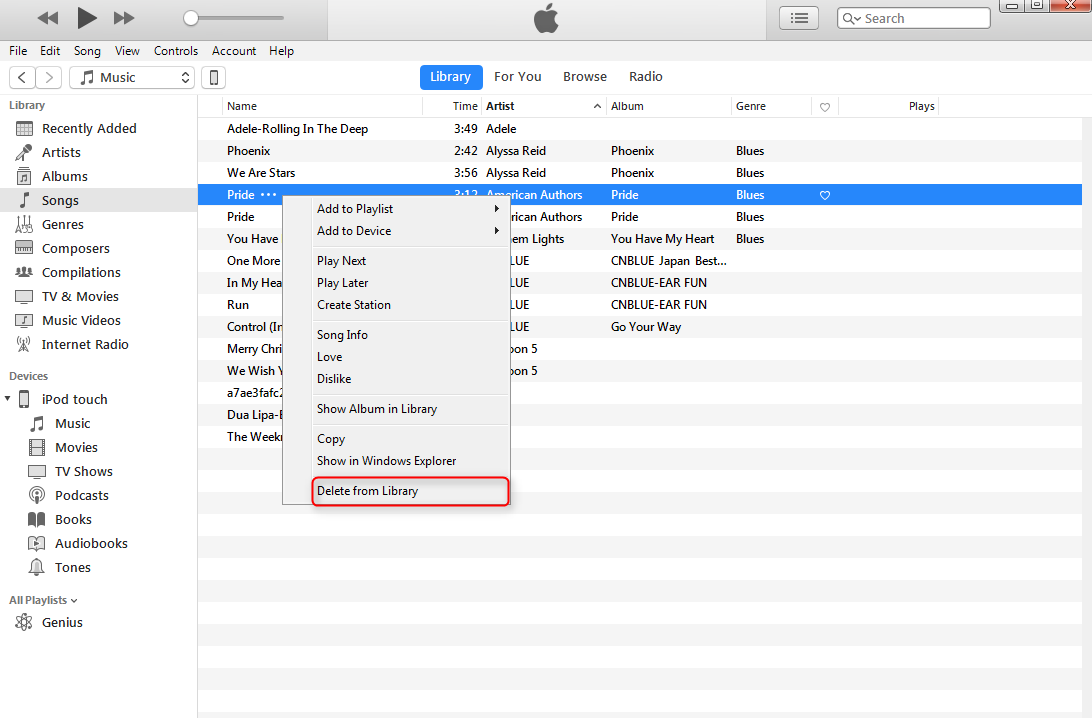 itunes download for ipod touch