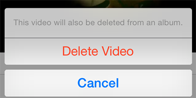 How to Delete Videos from iPhone 7/7 Plus via Photos App