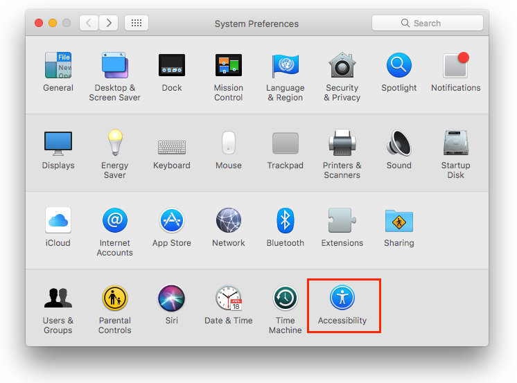 How to Enable “Type to Siri” on Mac in macOS High Sierra - Step 2