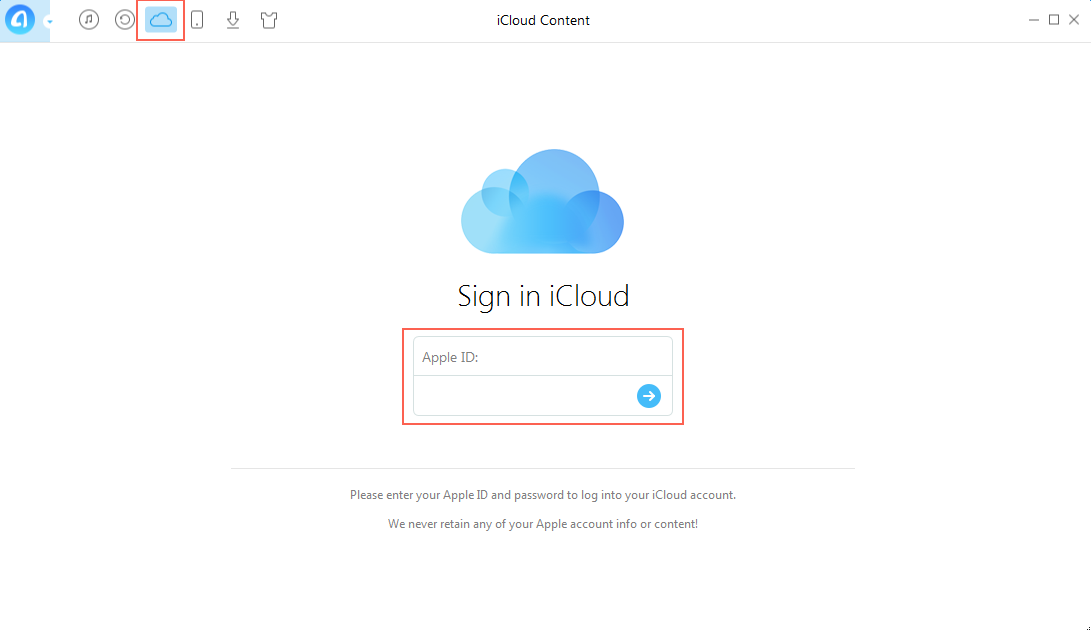 How to Export Contacts from iCloud to Computer - Step 2