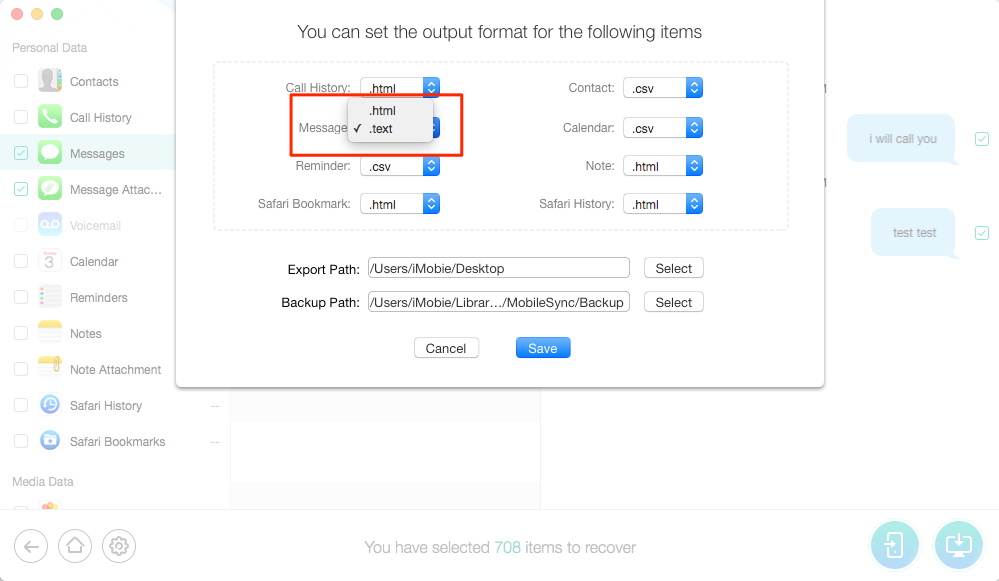 How to Extract Text Messages from iPhone Backup