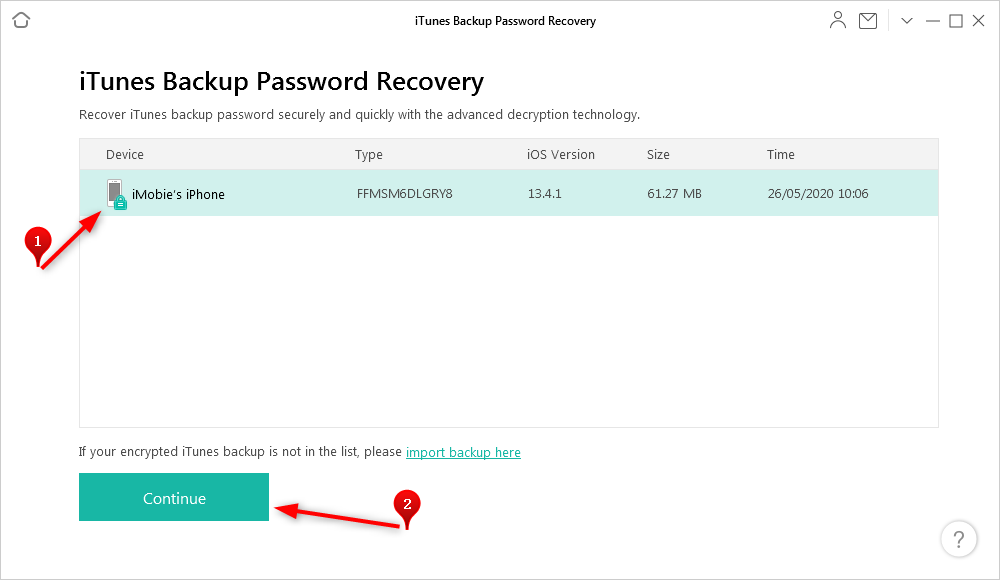 iphone backup password crack