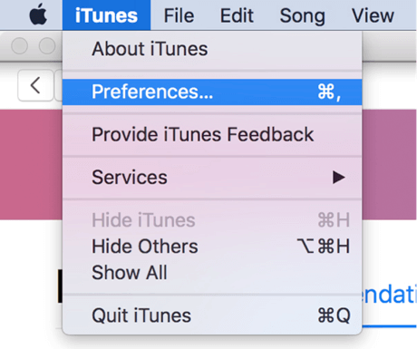 finding itunes music files on mac