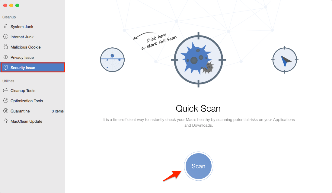 how to scan mac for malware