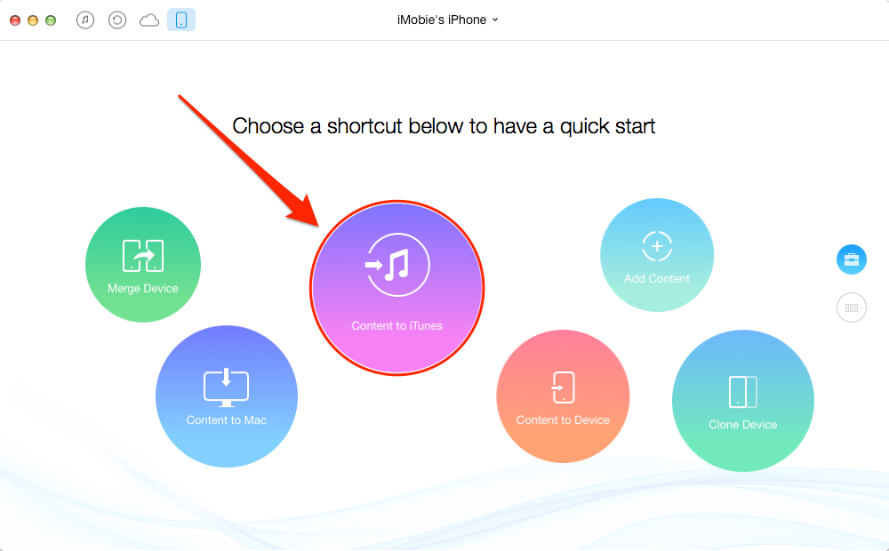Fix the iPhone is Synced with Another iTunes Library with AnyTrans
