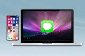 how to connect my iphone to my macbook messages