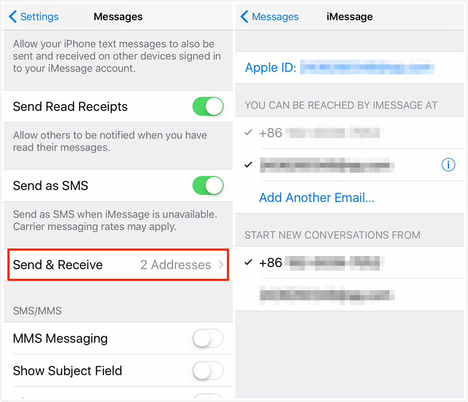 imessage not sending sms mac