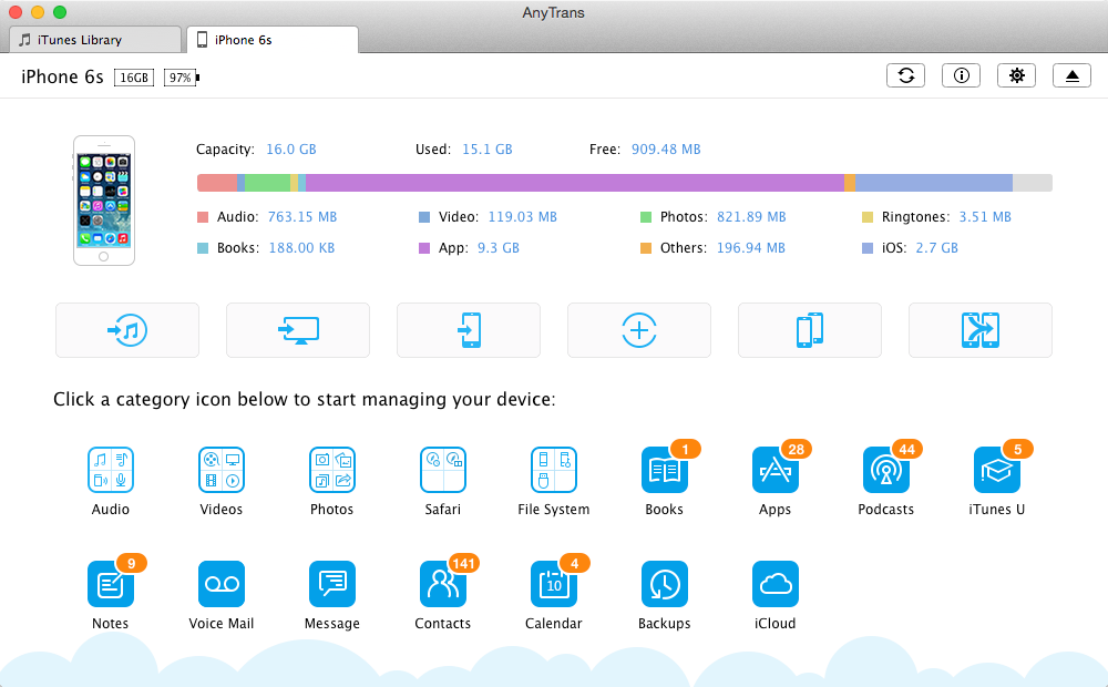 Manage iPhone/iPad/iPod Content in an Easier Way