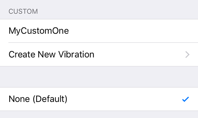 No vibrations for new emails