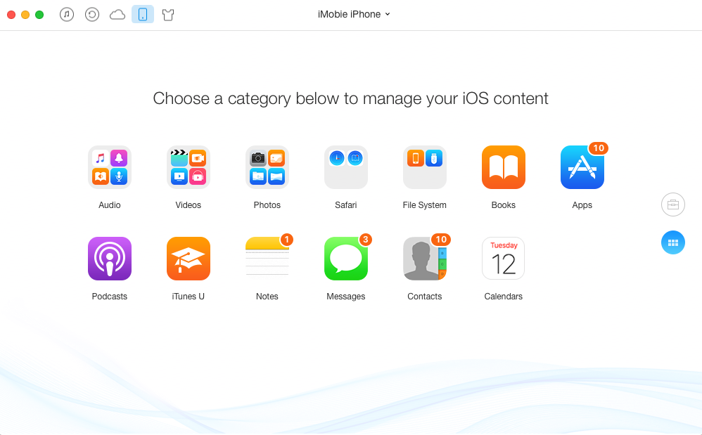 Manage iOS Data with AnyTrans