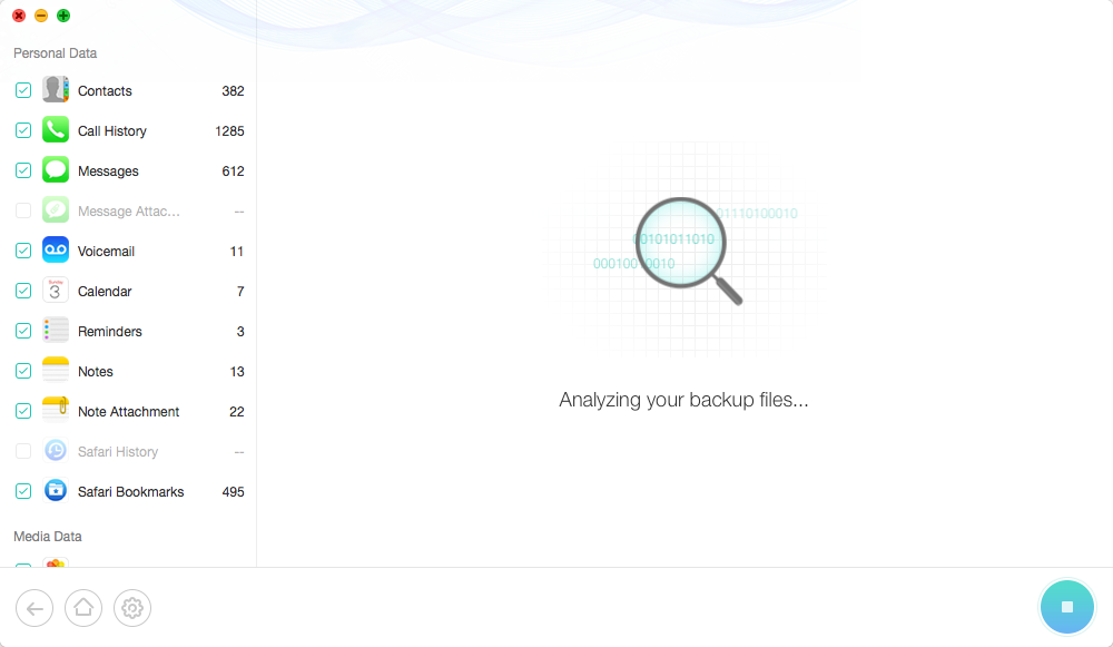 Get Data Off Broken iPhone with PhoneRescue – iOS Data Recovery – Step 3