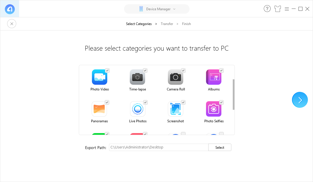 how to import photos from iphone to hp computer