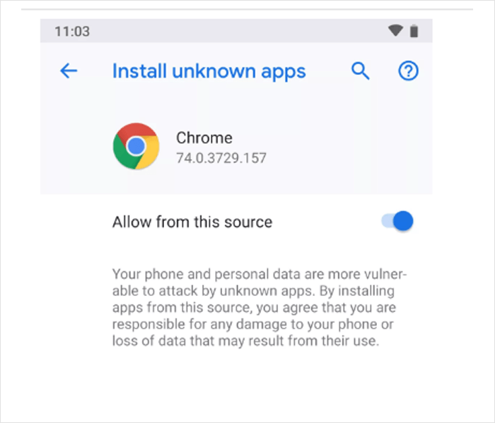 Allow Unknown Apps
