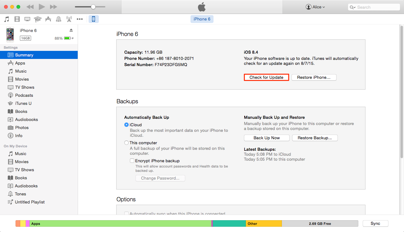 install latest itunes update for mac