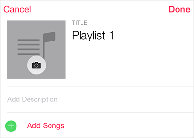 Create Playlist on iPhone 6 Running iOS 8.4 – Step 2