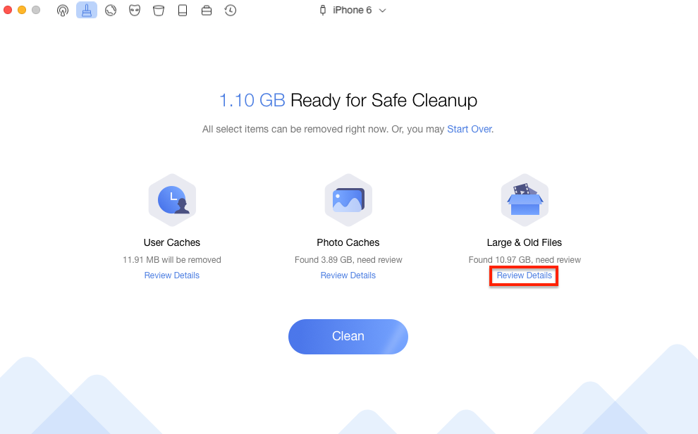 How to Make Your iPhone 8/X/7/6s/6/5/5s/SE Faster - Step 3