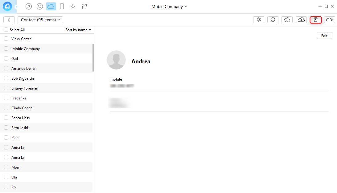 Delete Unwanted iCloud Contacts