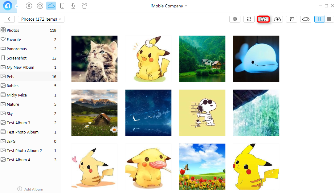 Download Photos from iCloud to Computer with AnyTrans