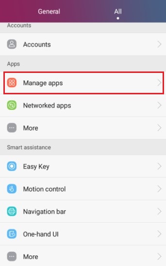 How to Move Apps to Huawei SD Card - Step 1