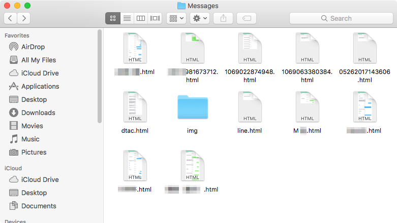 exporting imessages to pdf