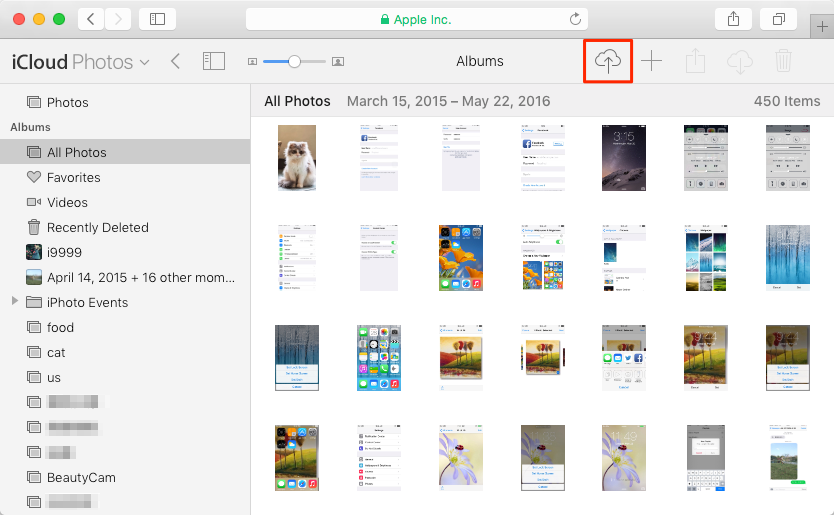 How to Move Pictures to iCloud from Computer