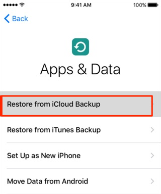 How to Recover Lost iOS 10 Data from iCloud