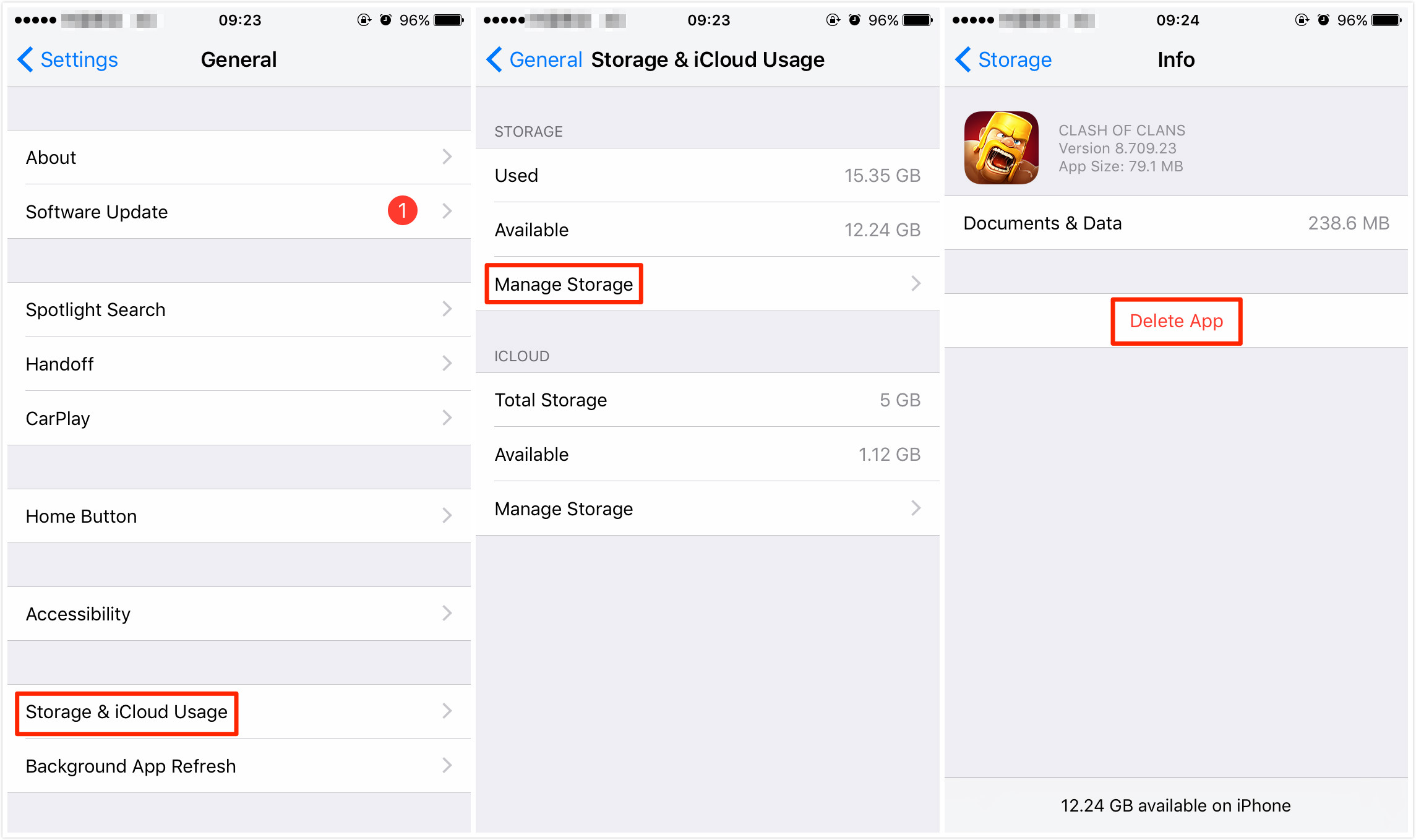 How to delete game app data from iCloud , How to erase game ...