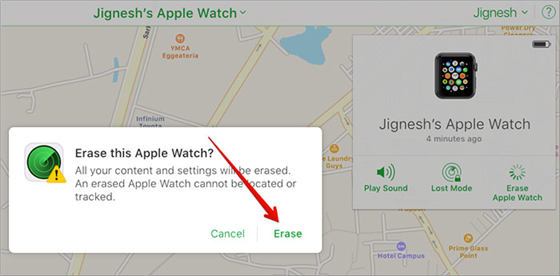 Erase Your Apple Watch