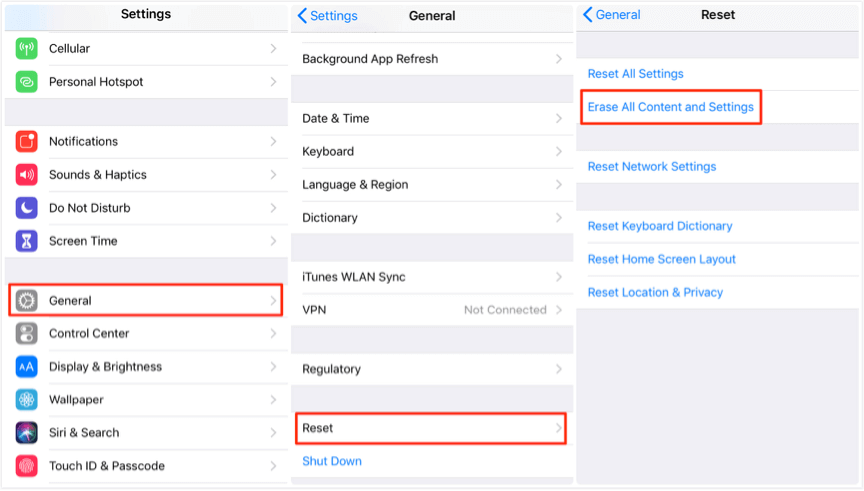 How To Reset Erase Iphone Without Icloud Password Imobie