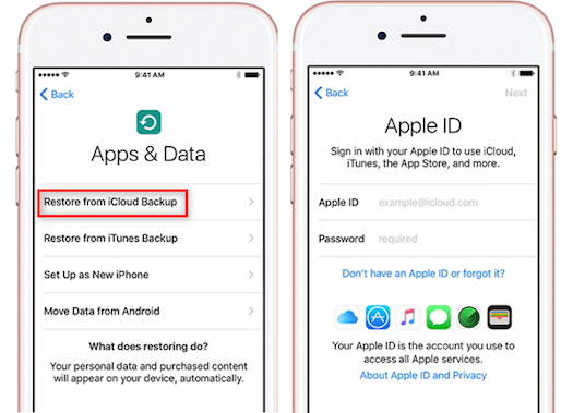 Restore Deleted Messages and Everything from iCloud backup