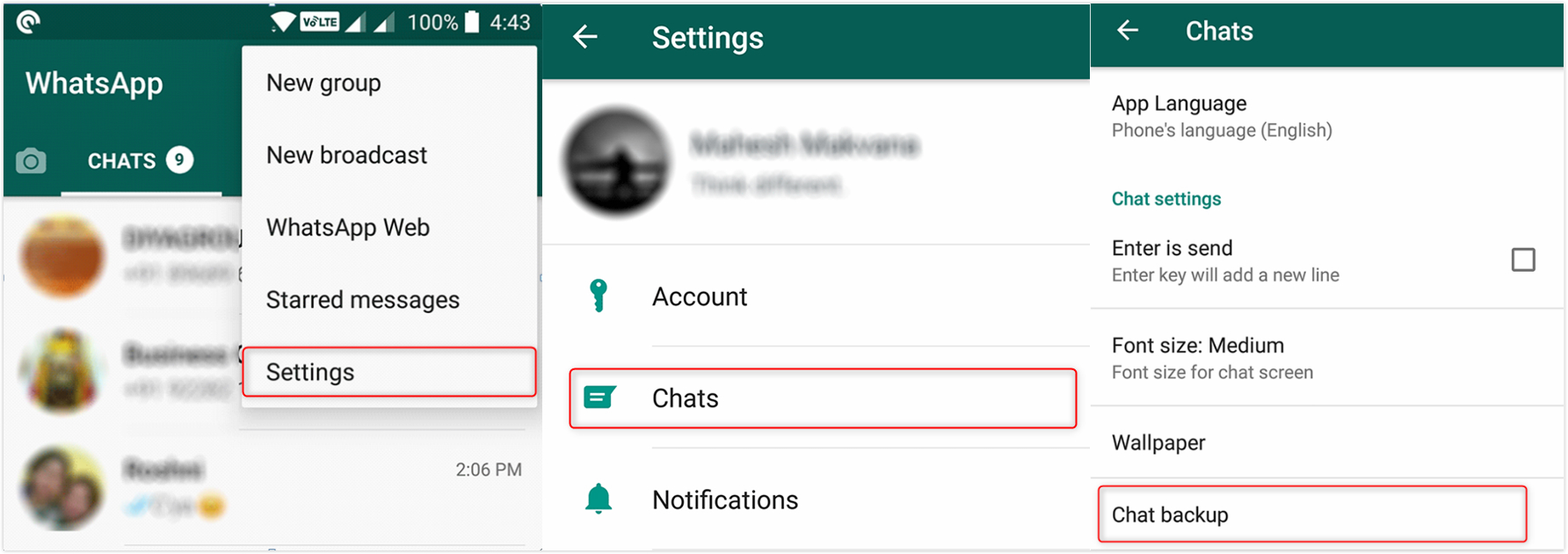 How to Restore WhatsApp Backup from Android to iPhone