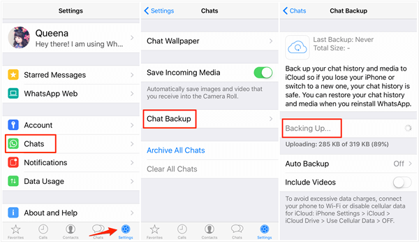 how to use google drive whatsapp backup in iphone