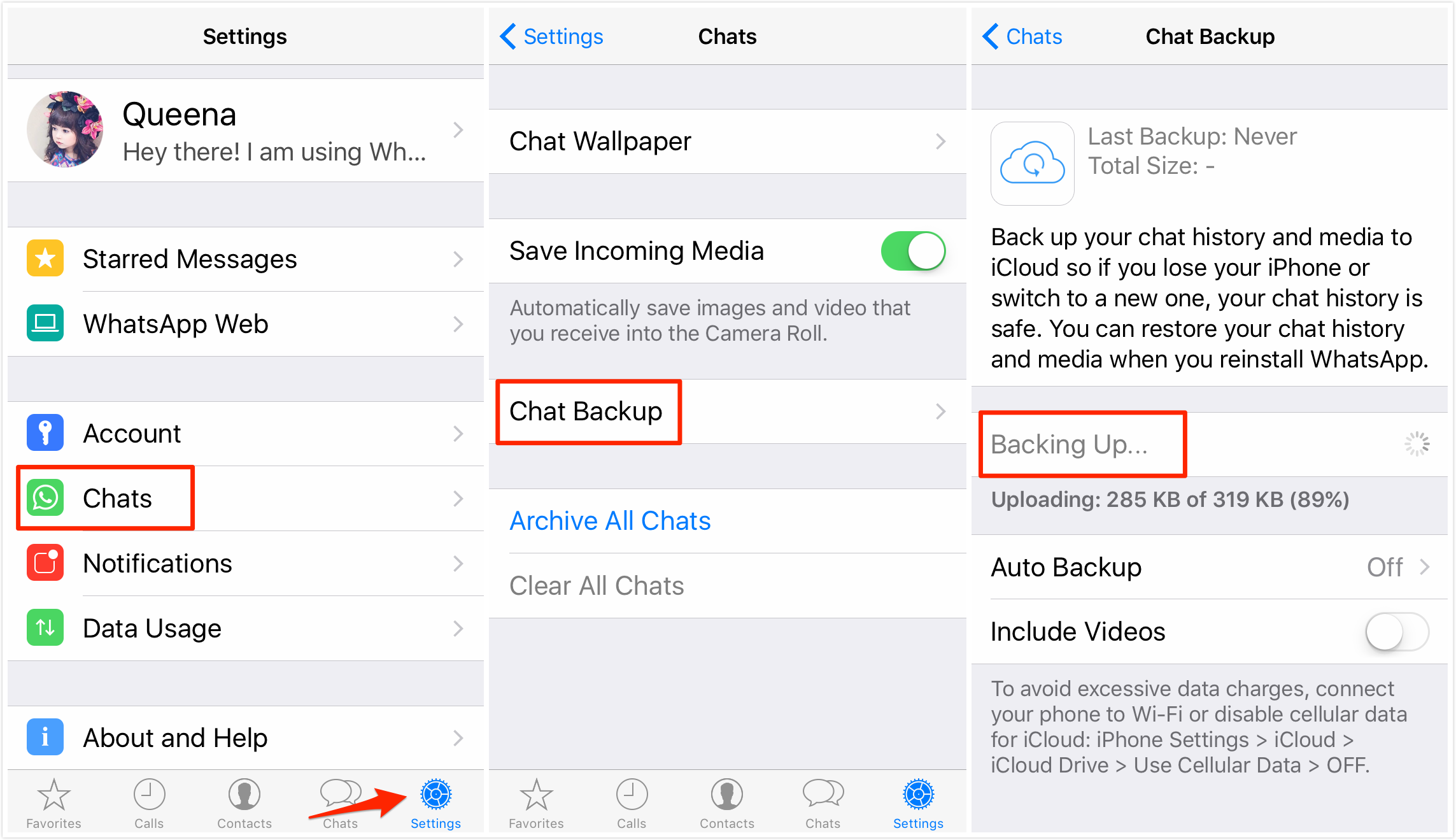 whatsapp backup viewer