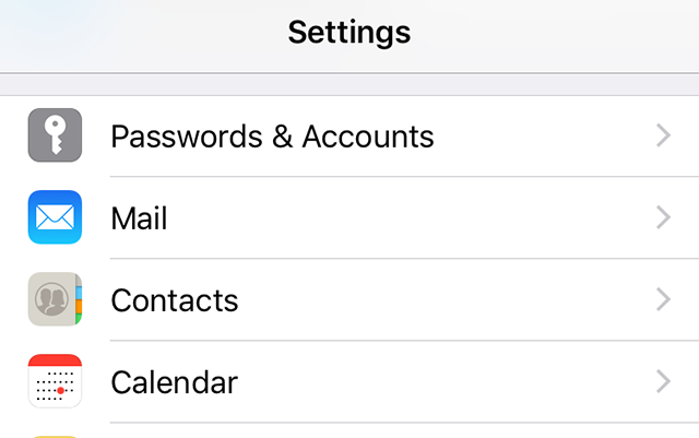 view saved passwords on iphone