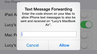 How to Send & Receive Text Messages on Mac – Step 3