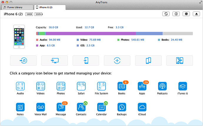 Get iMessages/Text Messages to Computer with AnyTrans