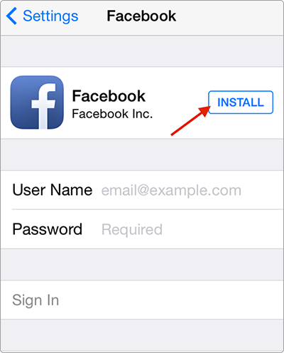 How to Create A Facebook Account on iPhone iPad - Step 3