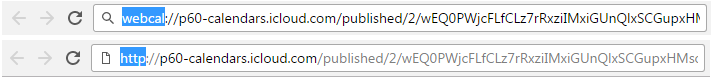 Share iCloud Calendar with Outlook by .iCS File - Step 2