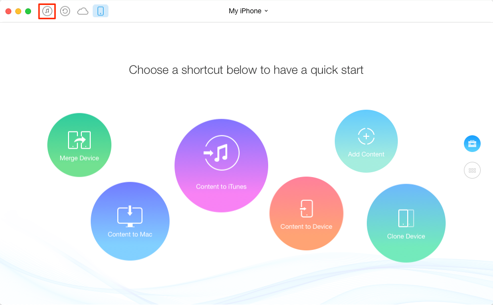 How to Share iTunes Library with AnyTrans