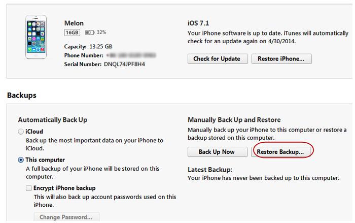 How to solve iOS 7 backup won't restore| iMobie guide