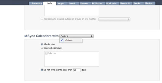 How to Sync Calendar with iPhone Using iTunes