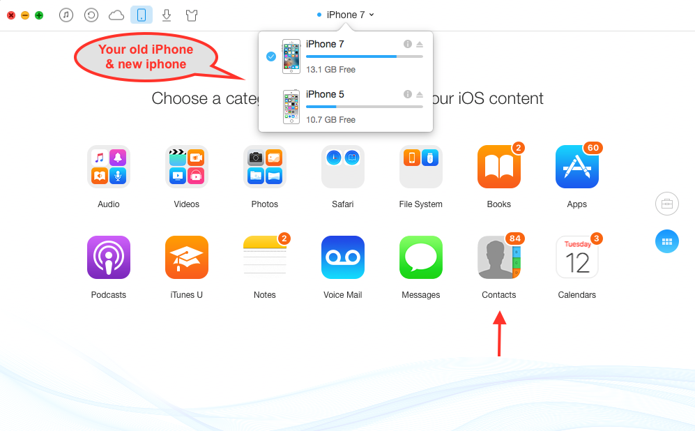 AnyTrans for Mac Screenshot