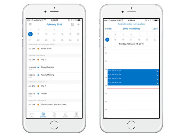 outlook 2016 calendar not syncing with iphone