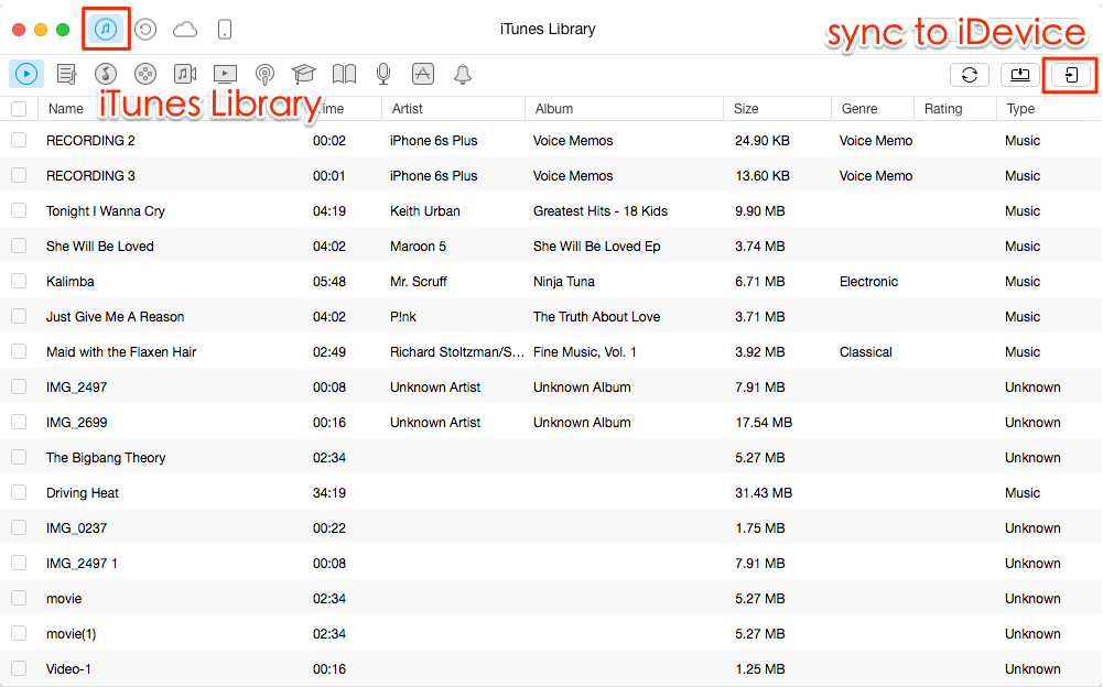 How to Sync iTunes Library to iPod with AnyTrans