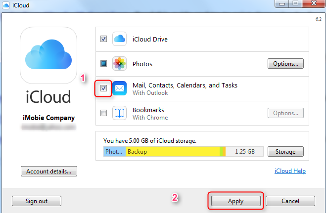 outlook for mac icloud calendar