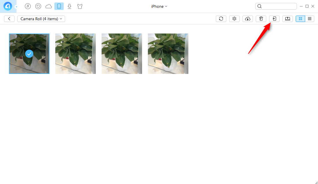How to Sync Photos from iPhone to iPad As I Want to - Step 3
