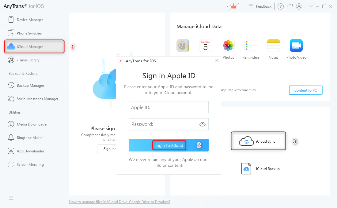 How to Save Account / Transfer Data