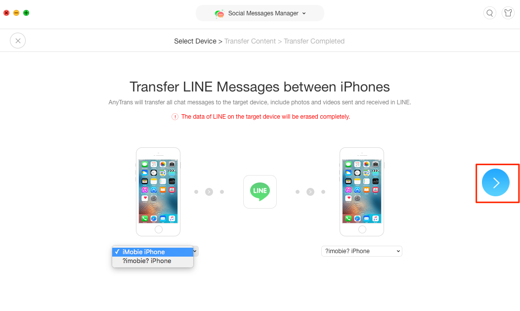 How to Transfer Line to New iPhone - Step 3